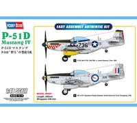 HobbyBoss Maquette d'avion P-51D Mustang IV 1:48 HBB85806 – Chasseur