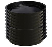 Hbbgdiy 10pcs Saucer en Plante en Plastique 10 Pouces Plateau de planteur Rond pour Pots de Fleurs en intérieur Utilisez Un Plateau Plante Robuste pour Le Balcon terrasse du Jardin et la Maison
