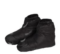 Hbbgdiy Chaussons en duvet pour hommes et femmes, pantoufles de camping chaudes, imperméables et antidérapantes, chaussettes légères douces, chaussures d'extérieur d'hiver pour la randonnée, les v
