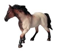 Hbbgdiy Cheval Jouet, Statue de Cheval en Plastique réaliste de 6, 3 x 1, 6 x 3, 7 Pouces avec Pose Naturelle, Jouet éducatif pour fournissant des informations sur Les Chevaux