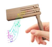 Hbbgdiy Crécelles à cliquet, Claquettes Traditionnelles en Bois, Instruments de Musique pour Enfants et Parents, pour Jeux, fêtes et Sports