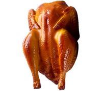 Hbbgdiy Food Poulet grillé réaliste sans tête de Poulet rôti décoratif pour la Cuisine Affichage de la fête Thanksgiving