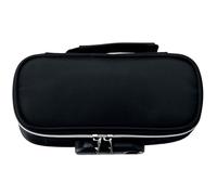 Hbbgdiy Grand boîtier à Crayons Sac de Papeterie avec Serrure en Toute sécurité et Manche organisatrice de 4 Couches pour garçons Girls Scolaires Bureau et Utilisation des études collégiales