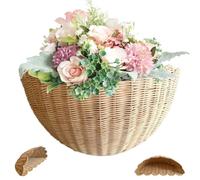 Hbbgdiy Panier Suspendu en Osier 14x6x8 Pouce