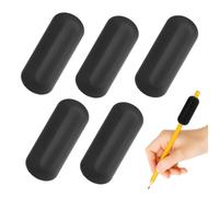 Hbbgdiy Paquet de 5 poids de crayon en silicone lestés Aides à l'écriture manuscrite pour les enfants âgés Besoins spéciaux pour améliorer le contrôle du stylo Outils d'écriture en classe