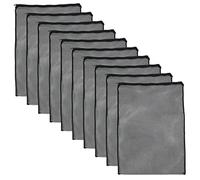 Hbbgdiy Sac filtrant pour Aquarium Sac multimédia en Maille de Nylon avec Fermeture à glissière pour Aquarium, Fontaine d'étang, Boules biologiques pour filtres d', Purification de l'eau et filt