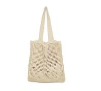 Hbbgdiy Sac fourre-tout pour femmes sac fourre-tout de gros sacs de plage sacs à main tacot à main tricoté, creux, bandoulière simple, plage, tricoté