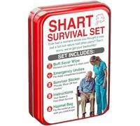 Hbbgdiy Shart Kit de Survie Amusant avec Fournitures de Rechange, Gag hilarant pour Maris, Hommes, Famille, Amis, Adolescents et Adultes