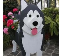 HBBursts Pots De Fleurs En Forme Chien Westie, Animaux Mignons, Jardinières D'intérieur Et D'extérieur, Conteneurs Rangement Bureau For Plantes Grasses Cactus(Arras dog,17x10in)