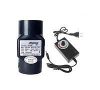 HBBursts Ventilateur De Conduit 2 Pouces, Ventilateur De Tuyau À Flux Mixte avec Variateur De Vitesse 12 V 6 W, Ventilateur Diffuseur D'extraction for Salle De Bain(Speed Governor,B50mm)