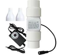 HBBursts Ventilateur De Conduit En Ligne 2 Pouces/50 Mm, 6 W Avec Variateur De Vitesse, Silencieux, For Imprimante 3D, Salle De Bain, Cuisine(50-25mm,Speed governor)