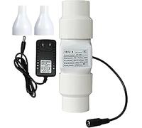 HBBursts Ventilateur De Conduit En Ligne 2 Pouces/50 Mm, 6 W Avec Variateur De Vitesse, Silencieux, For Imprimante 3D, Salle De Bain, Cuisine(50-25mm,Power Cord)