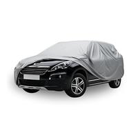 HBCOLLECTION bâche Voiture extérieur Respirante et imperméable Housse de Protection Anti UV, Anti Rayure, Contre la Pluie, Le Soleil, la poussière avec Zip