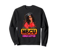 HBCU a Fait Ses études à la Melanin Queen Women Black Girl Magic College Sweatshirt