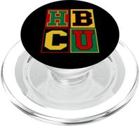 HBCU Block Letters Grads Alumni African American PopSockets PopGrip pour MagSafe