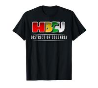 HBCU District of Columbia Pride Patrimoine Afro-américain T-Shirt