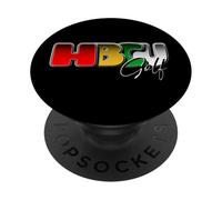 HBCU Golf Squad Melanin Pride Weekend Golfeur PopSockets PopGrip Adhésif