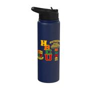 HBCU Historically Black Colleges Universities Grad Alumni Stainless Steel Insulated Water Bottle