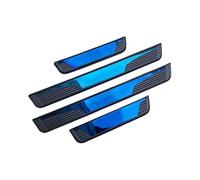 HBDTNTKF 4 Pièces Protections Seuil De Porte en Acier Inoxydable pour Renault Symbioz E-Tech Full Hybrid 2024-2025, Plaques Plinthe Anti-Rayures Décoration Automobile Accessoires,C