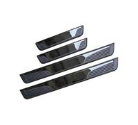 HBDTNTKF 4 Pièces Protections Seuil De Porte en Acier Inoxydable pour VW Golf 8 (VIII) 2019-2022 2023 2024, Plaques Plinthe Anti-Rayures Décoration Automobile Accessoires,B