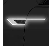 HBDTNTKF Auto Autocollant De Voiture pour Citroen C5X 2021-2023, PortièRe Autocollants RéFléChissants D'Avertissement Anti-Collision Bandes DéCoratifs,D