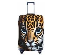 HBDVHZ Housse de bagage imprimée Jaguar 1, accessoires de voyage tendance et légers, Noir , S