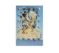 HBEOOP Affiche imprimée de peinture célèbre de Salvador Dali (Galatée des sphères) - Décoration d'intérieur - Décoration murale à suspendre - Pour chambre à coucher - Esthétique - 40 x 60 cm