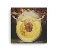 HBEOOP Impression sur toile de Salvador Dali (ascension) - Décoration murale moderne pour chambre à coucher - 50 x 50 cm