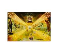 HBEOOP Impression sur toile de Salvador Dali (La gare de Perpignan) pour décoration d'intérieur, chambre à coucher, 20 x 30 cm