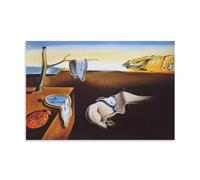HBEOOP Impression sur toile de Salvador Dali (La persistance de la mémoire) - Décoration murale pour salon, chambre à coucher - 60 x 90 cm