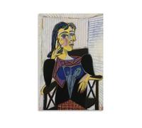 HBEOOP Pablo Picasso Peinture célèbre (portrait de Dora Maar) Impression sur toile Décoration murale pour salon 40 x 60 cm