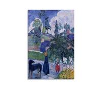 HBEOOP Paul Gauguin Impression sur toile Motif célèbre Lys 20 x 30 cm