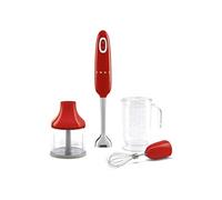 Smeg Set de mixeur plongeant HBF03 rouge HxØ 41,4x6,5cm