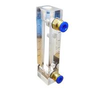 HBGNZU 0,1-25 L/Min LPM LZM-6T Débitmètre d'air Micro-Azote N2 Rotamètre Vanne réglable 6 mm Pousser for connecter(2-25LPM)