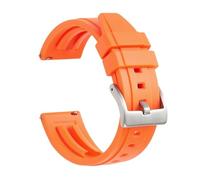 HBGRVCKS Quick Release Silicone Watch Band 20mm 22mm 24mm 26mm Rubber Watch Strap Universal Watch Strap For Men And Women Sport Watch Strap(Orange 1,26mm)