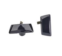 HBGURM 2 Pièces LED Clignotant Dynamique Marqueur Latéral Clignotant Séquentiel Pour Chevrolet Pour Cruze 2009-2014 Feu Clignotant Latéral(Dynamic Black)