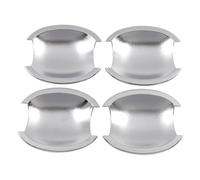 HBGURM Cache-coquille De Poignée De Porte Pour Voiture Pour Nissan Pour March Pour Micra K12 2003 2004 2005 2006 2007 2008 2009 2010 Poignée De Porte Arrière(Door Bowl Cover)