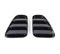 HBGURM Ensemble De Feu Arrière pour F&iat pour Abarth 500 595 695 2016-2024 ABS Fibre De Carbone Voiture Feu Arrière Panneau Décoratif Couverture Feux Arrières(Black)