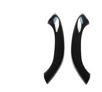 HBGURM Ensemble de poignée intérieure de voiture pour X1 X2 F48 F49 F39 2015-2019 panneau d'accoudoir de porte intérieure garniture de traction (Piano black-2PCS)