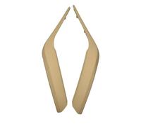 HBGURM Ensemble poignée intérieure voiture panneau d'accoudoir porte intérieure garniture traction pour X1 E84 2010-2016 51412991775 51412991776 (Beige 1Pair)