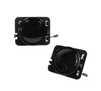 HBGURM Feux De Position Latéraux LED Jaune Ambre/feux Évasés De Garde-boue Pour Jeep Pour Wrangler JK Ou JK Clignotants Illimités 2007-2017 Feu Clignotant Latéral(Black Lens)
