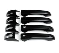 HBGURM Poignées De Porte Extérieures Noir Brillant Pour Jeep Pour Grand Pour Cherokee 2011-2019 Poignée De Porte Arrière