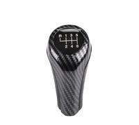 HBGURM Pommeau De Vitesse Pour Série 1 3 5 Et 6 E46 E53 E60 E61 E63 E81 E82 E83 E84 E87 E90 E91 E92 Pommeau De Levier Vitesses En Cuir 5/6 Rapports(6-Speed)