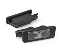 HBGURM pour Peugeot 3008 4008 5008 C5 C3XR 2008 9682403680 Éclairage De Plaque D'immatriculation Troisième feu Stop Auto(2 Pieces)