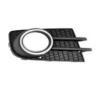 HBGURM Pour VW Pour Tiguan 2012-2018 Support De Cadre De Feu Antibrouillard Avec Anneau Chromé Couvercle De Grille De Feu Antibrouillard Avant (Chrome Ring Right)