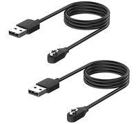 HBGV-2 Pack 1M Cable de Charge Magnétique pour AfterShokz Aeropex AS800 & Shokz OpenRun Pro & OpenRun & OpenRun Mini & OpenComm Casque Bluetooth à Conduction Osseuse, Cordon de Chargeur pour AfterSho