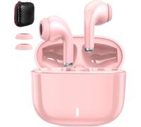 HBGV-Ecouteurs Bluetooth sans Fil pour iPhone 16e 16 15 Pro Max,Casque Bluetooth 5.3 50 Heures Contrôle Tactile HiFi Stéréo Écouteurs USB C Casque USB-C Charge Rapide pour Samsung S25 A16 A15 A56 Pix
