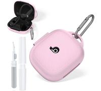 HBGV-Étui de protection pour écouteurs Bluetooth sans fil Beats Powerbeats Pro 2, coque en silicone souple, étanche, livré avec boucle Runway, comprend un stylo de nettoyage qui nettoie la boîte des