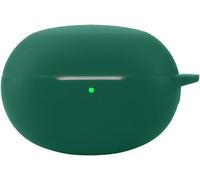 HBGV-Housse en Silicone pour Écouteurs Bluetooth pour Realme Buds Air 6 Pro Coque, Antichoc, Housse de Transport Compatible Realme Buds Air 6 Pro Écouteur Bluetooth.Vert Foncé