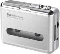 HBGV-Lecteur de Cassette Bluetooth, Baladeur à Cassette Portable avec Sortie Audio Bluetooth pour Écouteurs/Haut-Parleur, Lecteur de Musique sans Fil pour Loisirs, Sport et Voyage